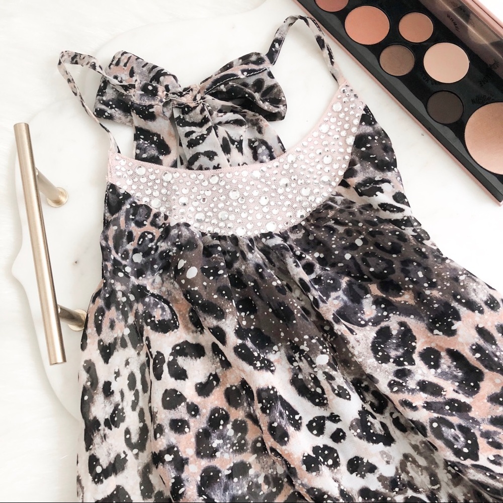 Victoria Secret Leopard Print Camisole Set